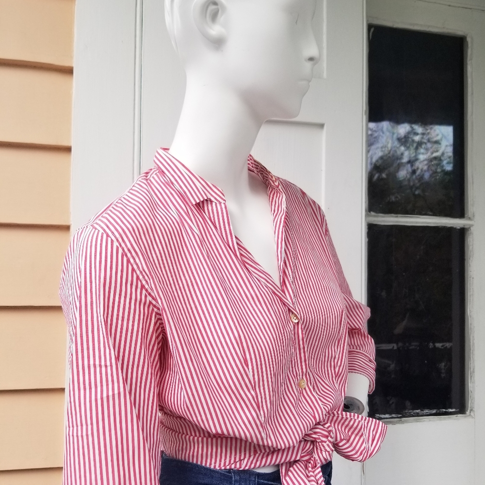 Xacus striped shirt